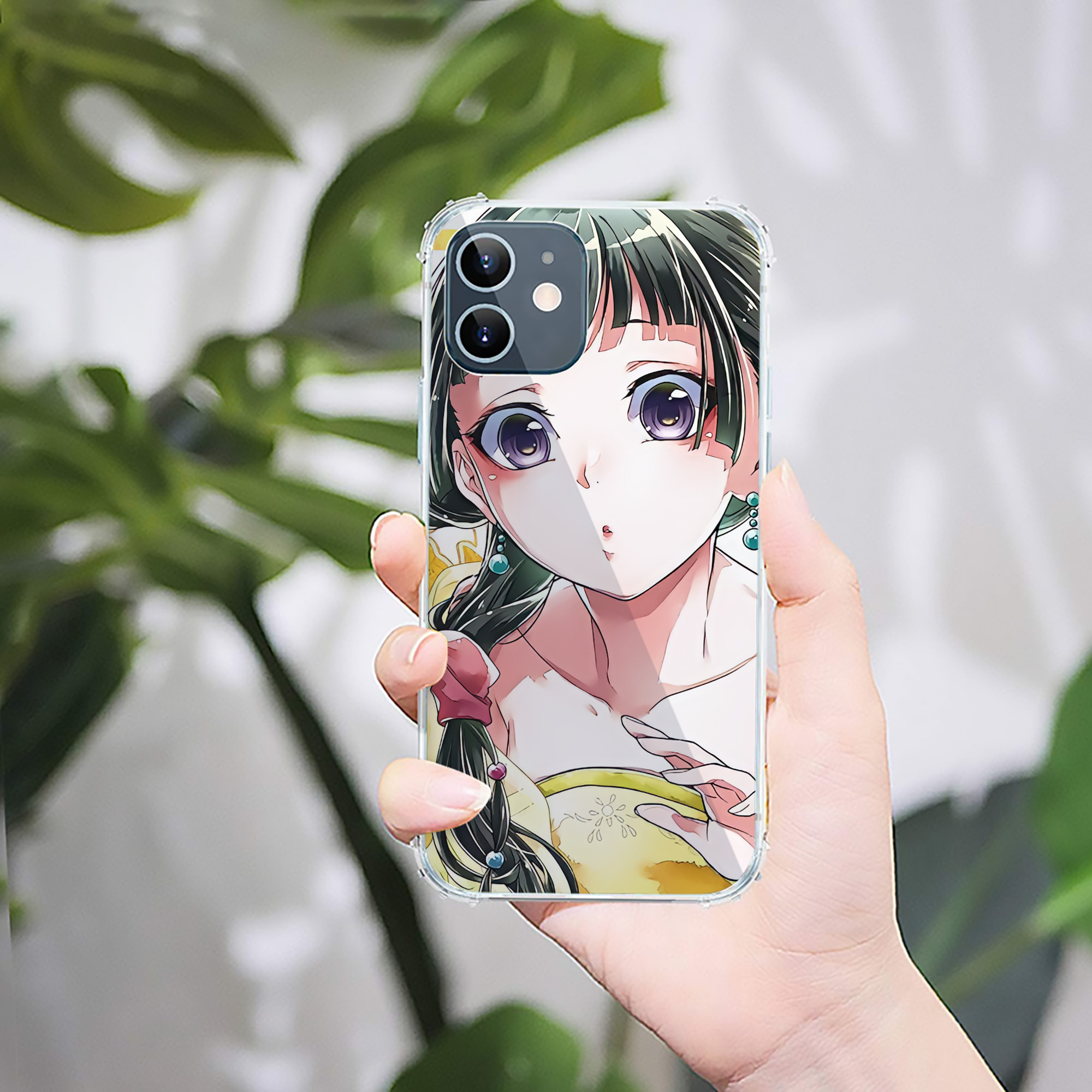 （画像用） 薬屋のひとりごと The Apothecary Diaries 【iPhone 12シリーズ対応】透明スマホケース（クリアソフトケース）